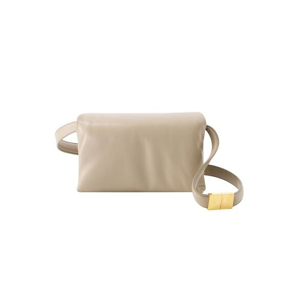 Hobo Small Prisma Bag - Marni - Leather - Beige - Picture 1 of 4